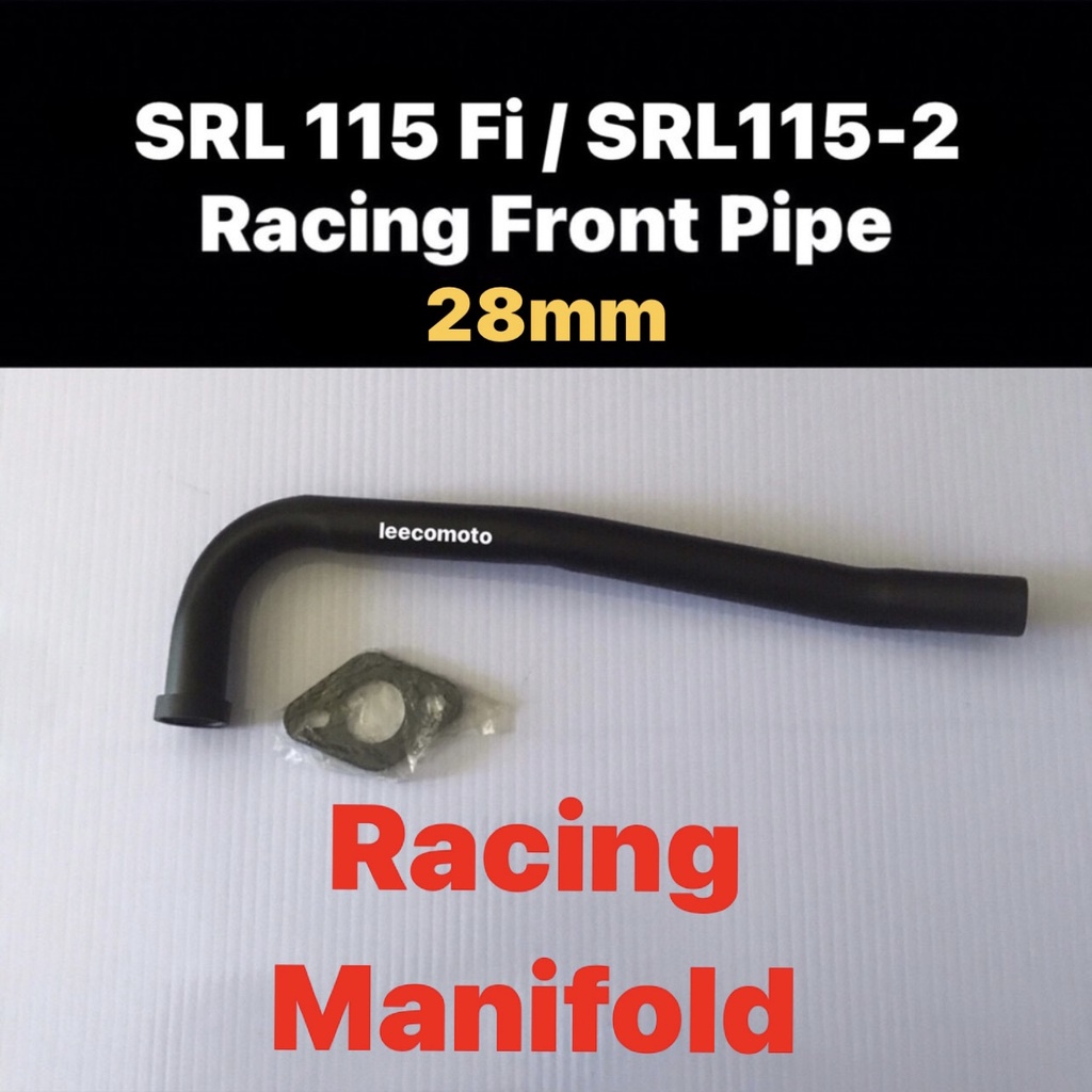 Srl115 Fi Lagenda115 Fi Lagenda Srl 115 Fi Racing Manifold Front Pipe 28mm Racing Exhaust Neck 2757