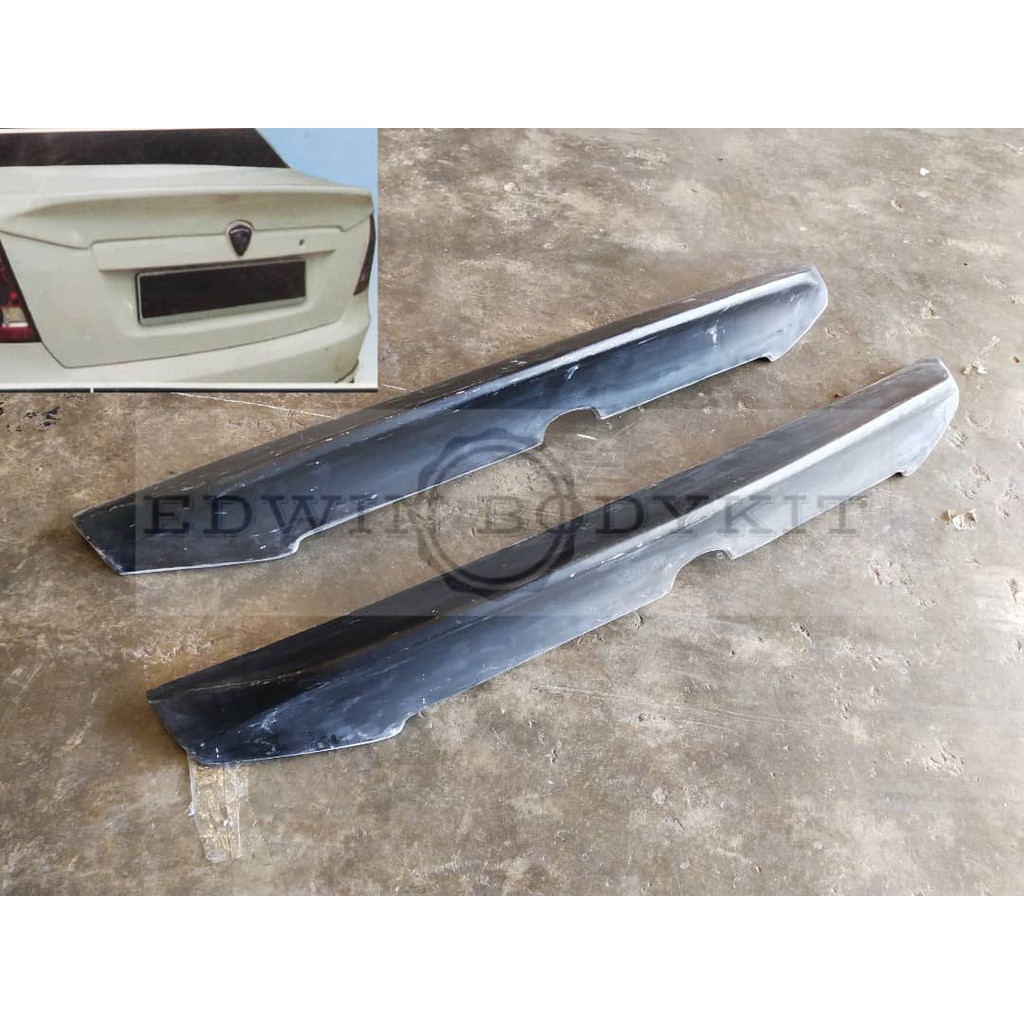 Saga Flx Blm FL Spin Fiber Spoiler Bodykit Rear Wing Proton Fiber ...