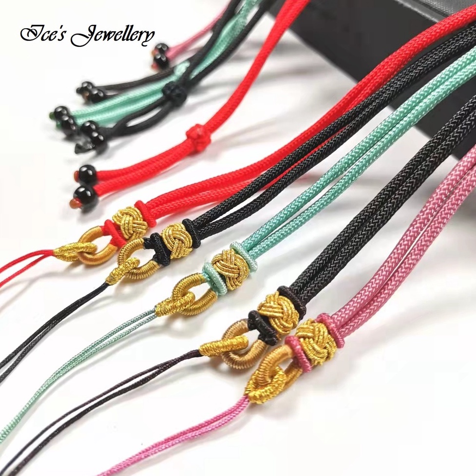 20 Chinese String Hand Woven Braided Adjustable Cord for Jade Pendant  Necklace