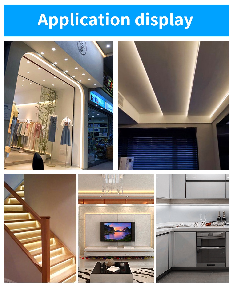 DC12V LED Strip 3MM 168LEDS/m High light Led Tape Light 3000K/4000K ...