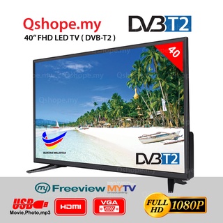 Qshope.my / LED TV 32/40/43 Inch SMART TV ANDROID TV / 32 INCH with  DVB-T2