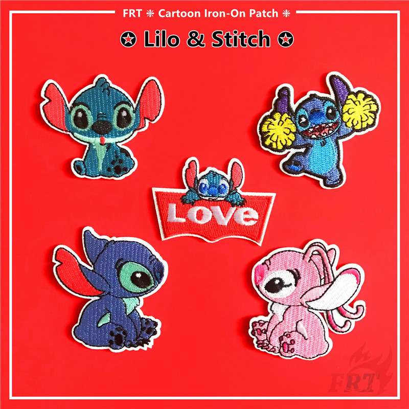 Stitch Iron Patches, Lilo Stitch Iron Patch