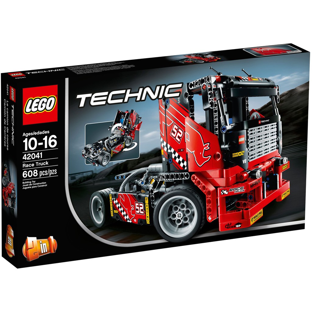 LEGO TECHNIC Race Truck 2 in 1 (42041) | Shopee Malaysia
