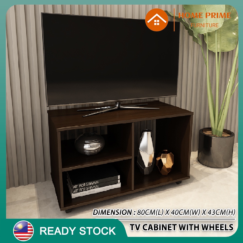 HP062 TV Konsol TV Kabinet Rak TV Dengan Kastor Dengan Roda Untuk ...