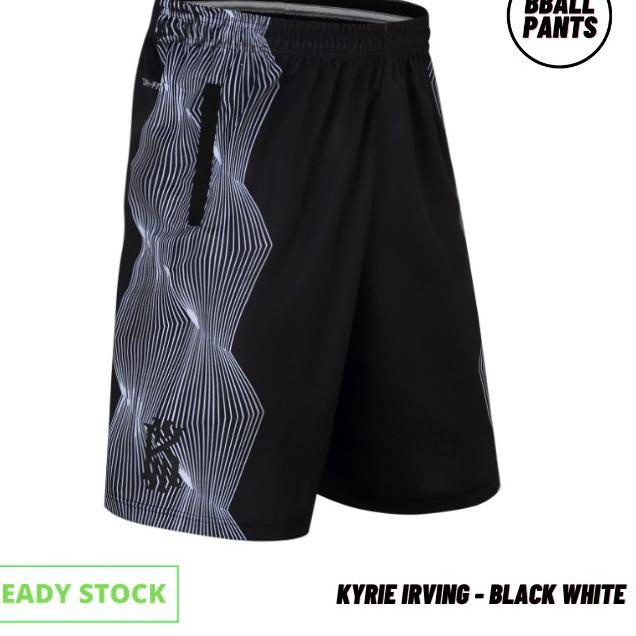 Updated Model BBall Pants Kyrie Irving Basketball Pants Black And