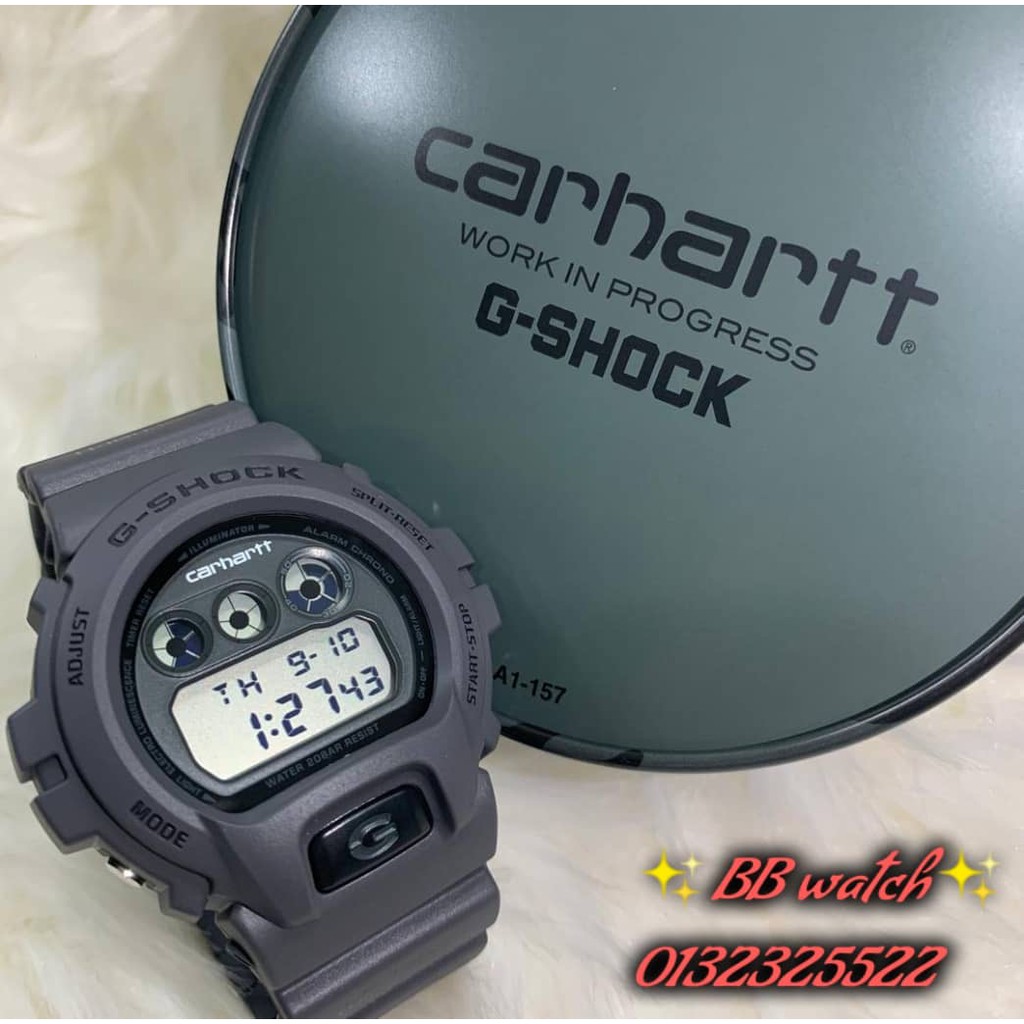 G Shock CARHARTT WIP DW 6900FS Limited Edition Japan Set