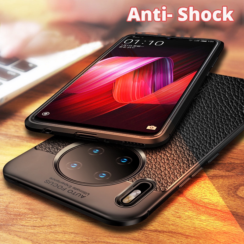 Cover Huawei Mate 20 Pro Custodia Magnetica Case[Forte Adsorbimento magnetico con Bumper in Metallo Alluminio] Ultra Sottile Posteriore in Trasparente Vetro Temperato Cover per Mate 20 Pro,Argento