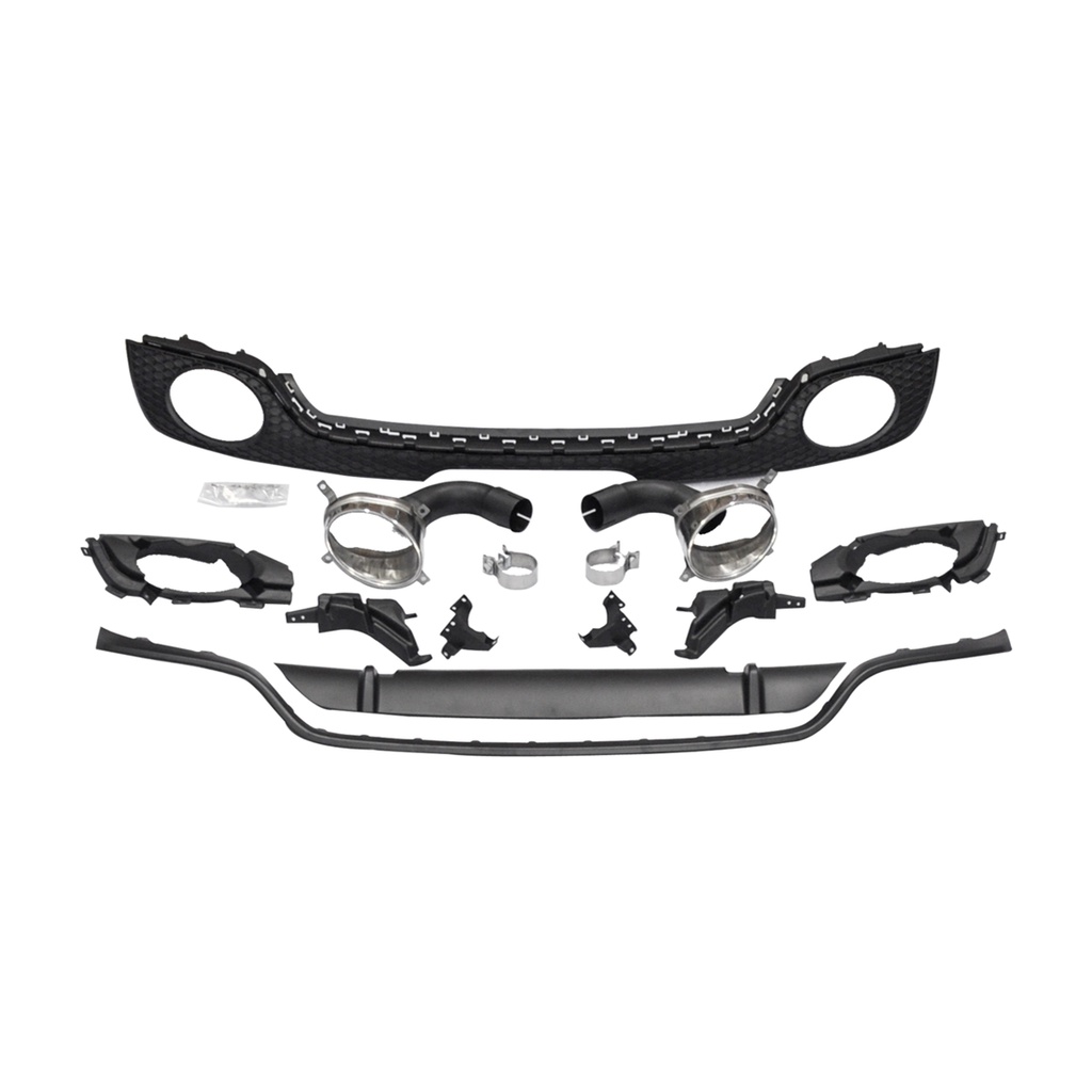 TT MK2 Rear Diffuser RS Style ( For S Line Bumper Use ) | Shopee Malaysia