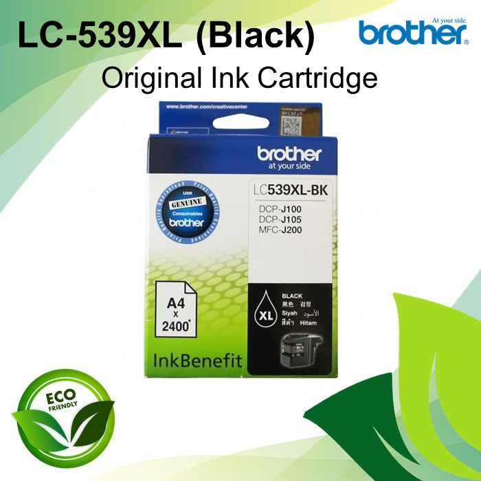 BROTHER LC539XL LC535XL INK CARTRIDGE (DCP-J100 DCP-J105 MFC-J200 535 ...
