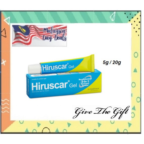 Hiruscar Gel 5g /20g (Skin Care Gel For Scar) Shopee Malaysia