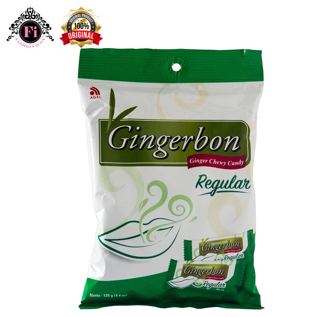 Gingerbon Regular Ginger Sweets Healthy Chewy Candy Shopee Malaysia