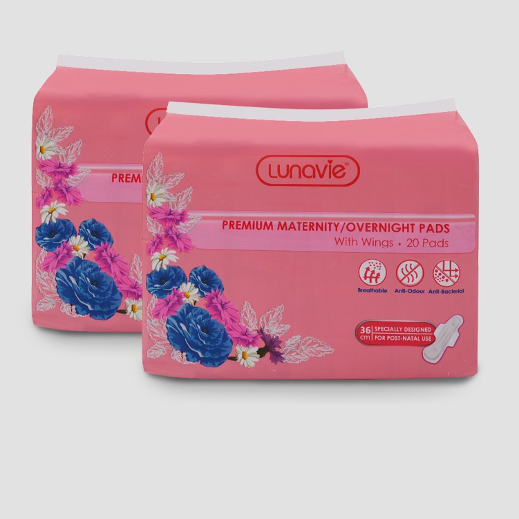 [Exp 07/23] LUNAVIE PREMIUM MATERNITY PAD /OVERNIGHT PADS (36CM