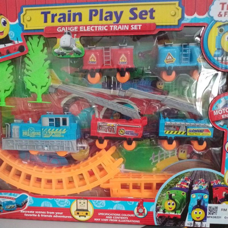 [Ready Stock] Train Play Set (gauge electric train set) | Shopee Malaysia