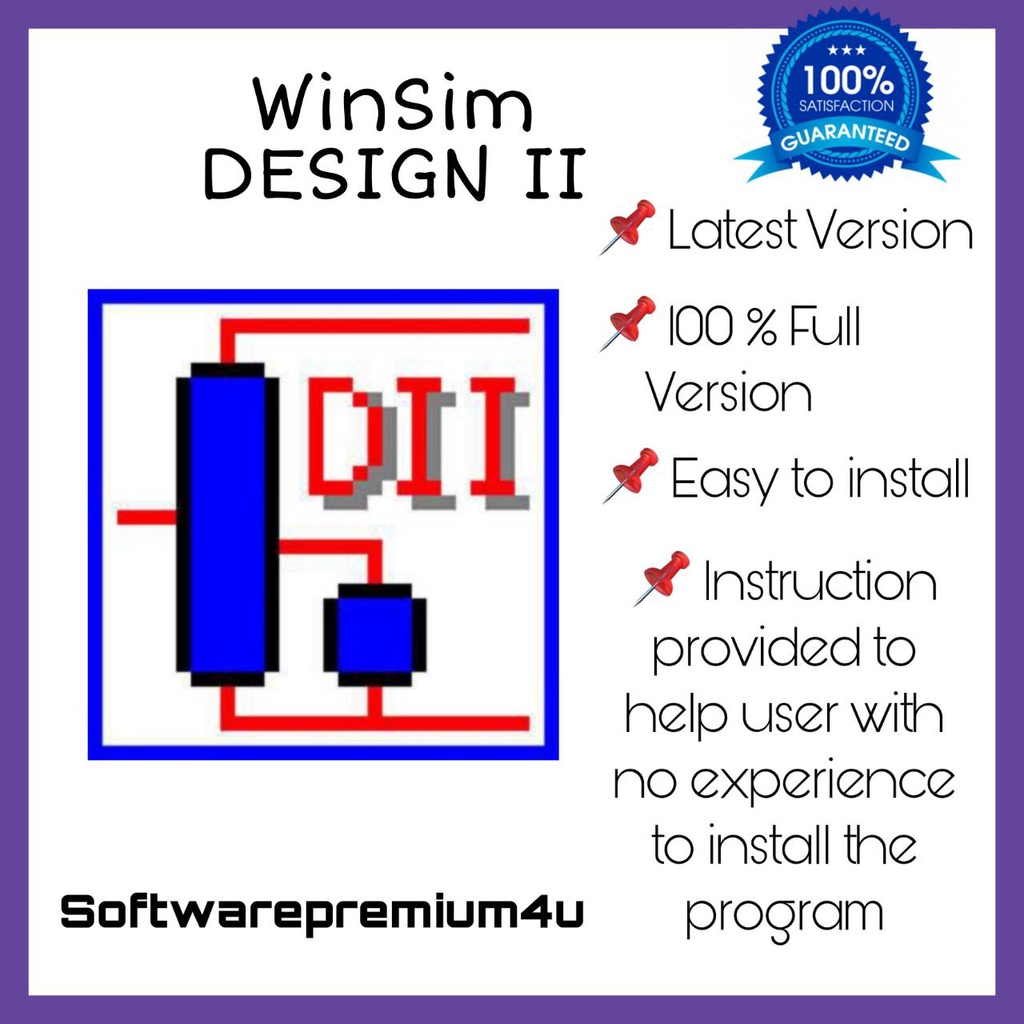 WinSim DESIGN II v16.10 (2021) 🔥【Latest】🔥 | Shopee Malaysia