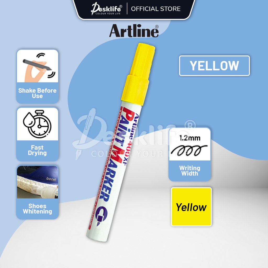 Desklife Artline Paint Marker Pen 444XF Colour Marker -(1s