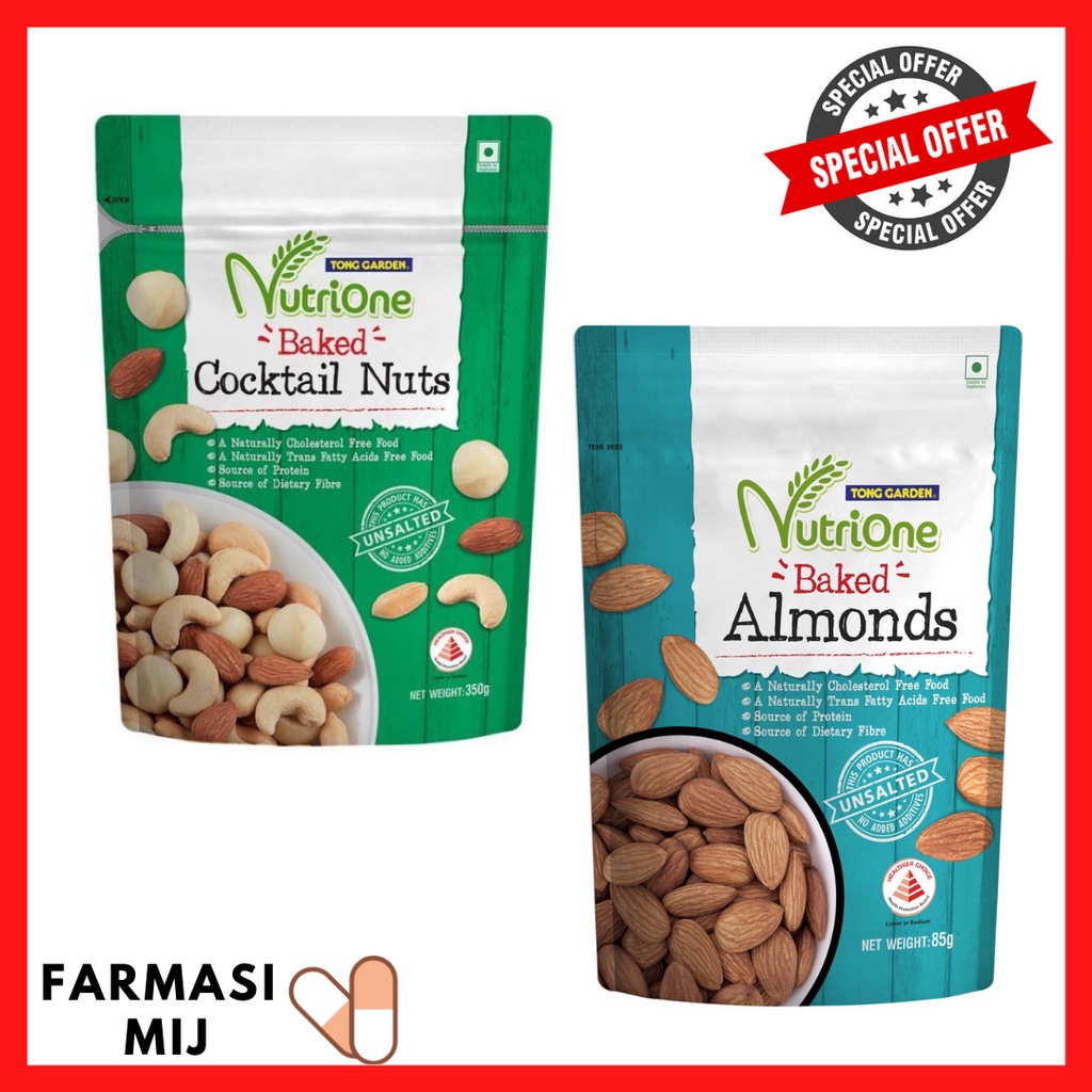 NUTRIONE BAKED COCKTAIL NUTS / ALMONDS 85G | Shopee Malaysia