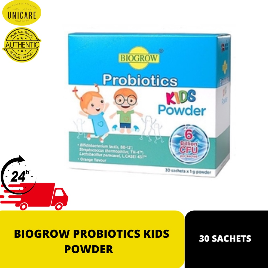 BIOGROW PROBIOTICS KIDS POWDER (30 SACHETS) | Shopee Malaysia