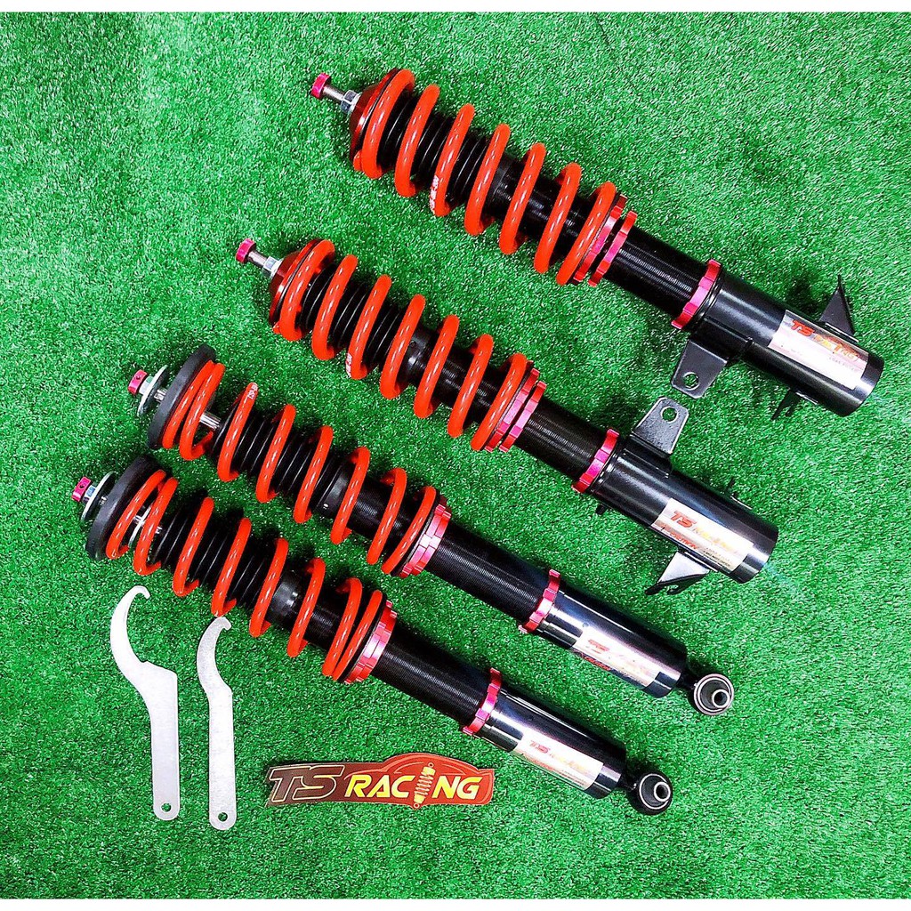 TS RACING ADJUSTABLE ** Proton Wira Waja Gen2 Persona Hi Low Soft Hard