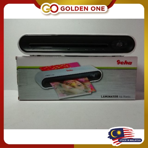 Geha Laminator A4 Basic(1year warranty) Shopee Malaysia