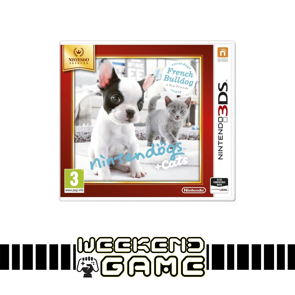 Nintendogs + Cat's French Bulldog //3DS// | Shopee Malaysia