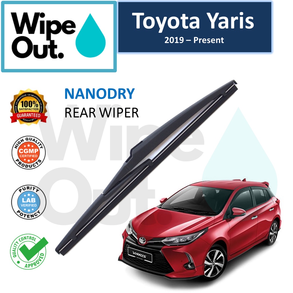 TOYOTA YARIS/ECHO 3D,5D SCION XB 01-09 Rear Window Windshield Wiper Arm Blade* E - Foto 13