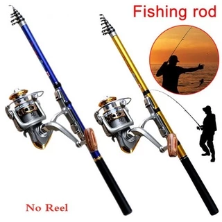 Fishing Pole Professional Fishing Rod Carbon Fiber 1.5-2.4M Sea River  Fishing Ultralight Telescopic Spinning Ring Rod Fishing Stick Telescopic  Fishing Rod Combination (Color : Fishing Rod and Reel, : : Sports 