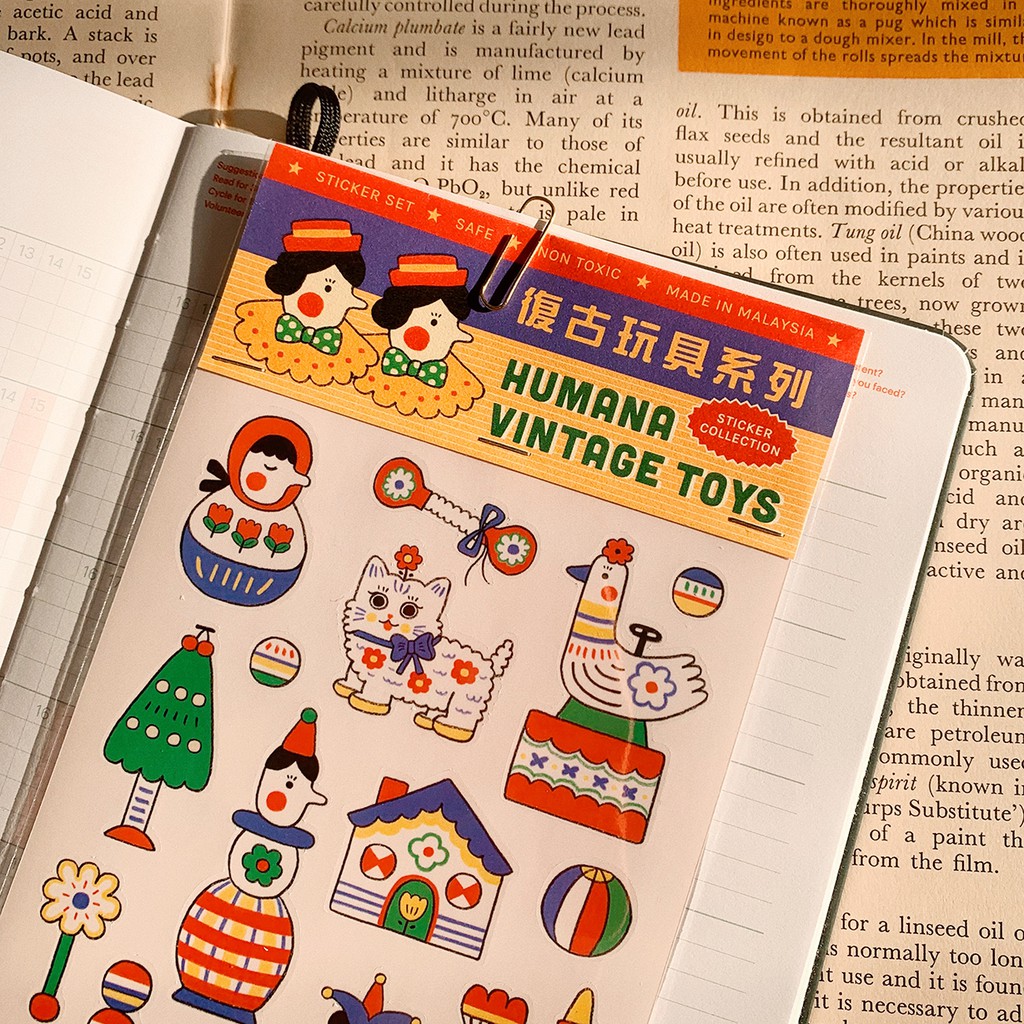 Humana | Sticker | Vintage Toys | Shopee Malaysia