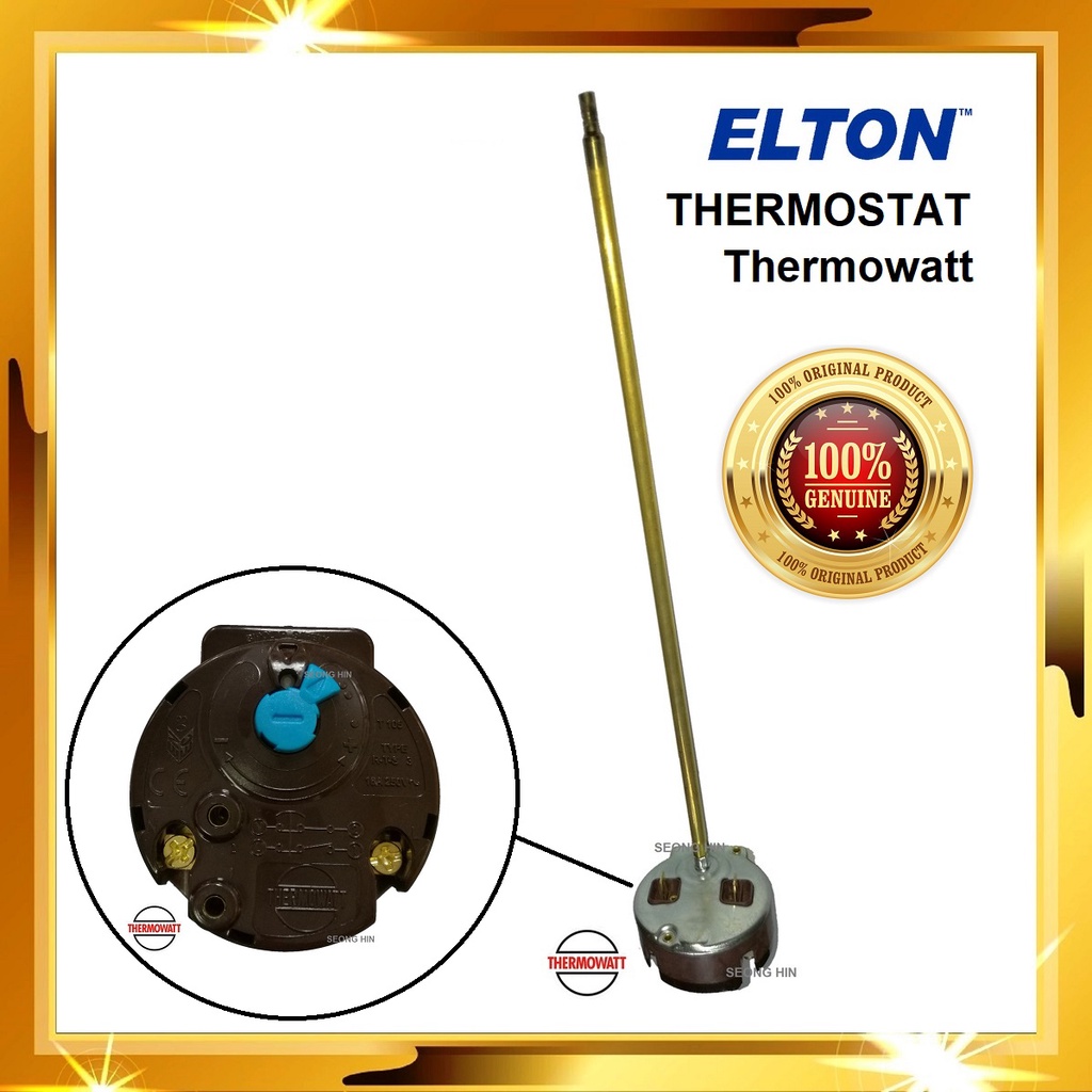 ELTON GENUINE PART THERMOSTAT Thermowatt FOR STORAGE HEATER (MADE IN ITALY)  | Shopee Malaysia