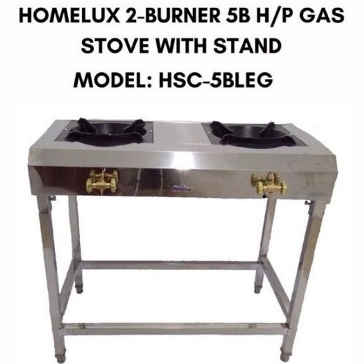 Homelux Stainless Steel B High Pressure Burner Seafood Standing Cooker Commercial High