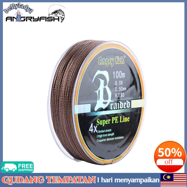 100m/109yds Super Strong Fishing Line 10LB-80LB Line Diominate 4