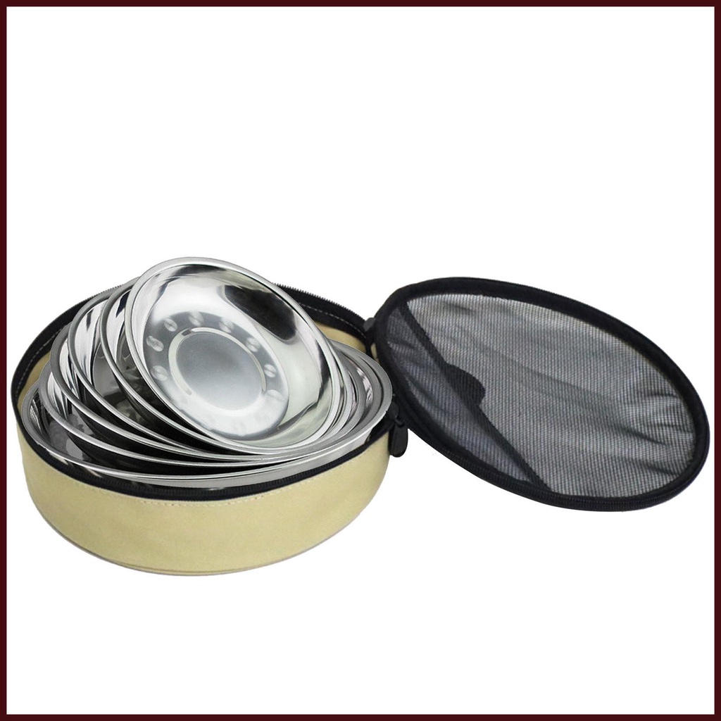 Camp Tableware Organizer Camping Tableware Organizer Holder Bag