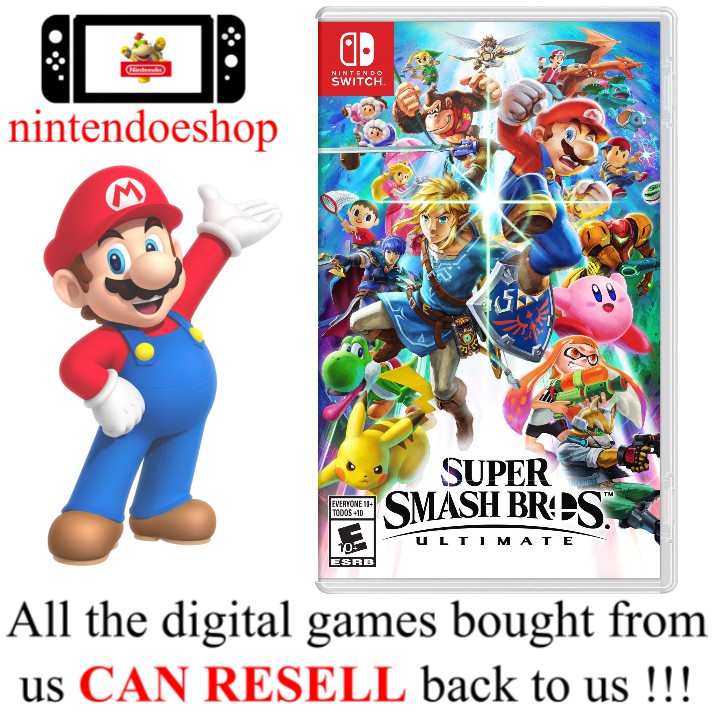 Nintendo switch super shop smash bros price