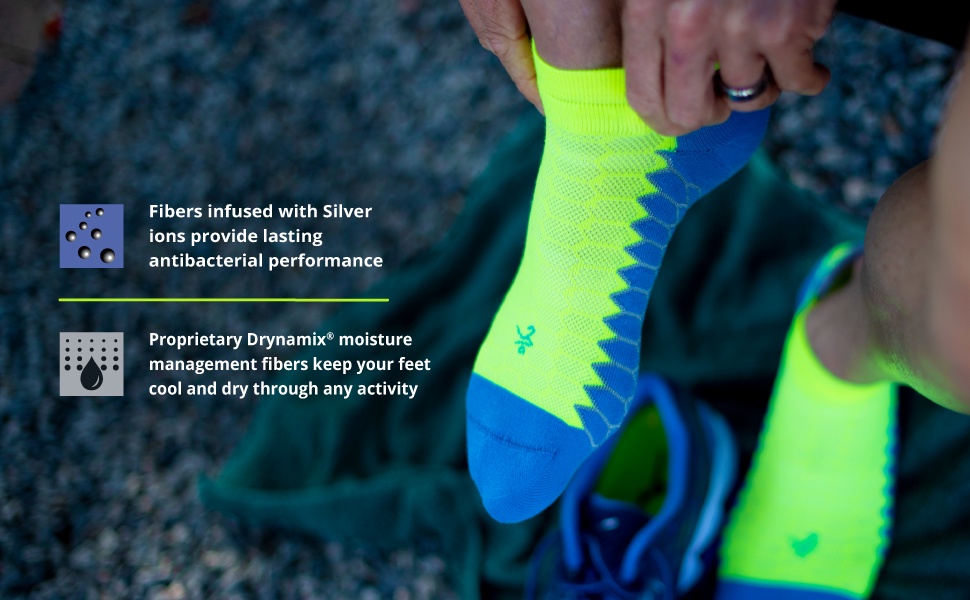 No-Show Anti-Blister Running Socks - Moisture Wicking Sport Socks for -  Pure Athlete