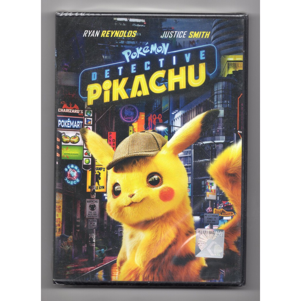 POKEMON DETECTIVE PIKACHU ORIGINAL MOVIE DVD Shopee Malaysia