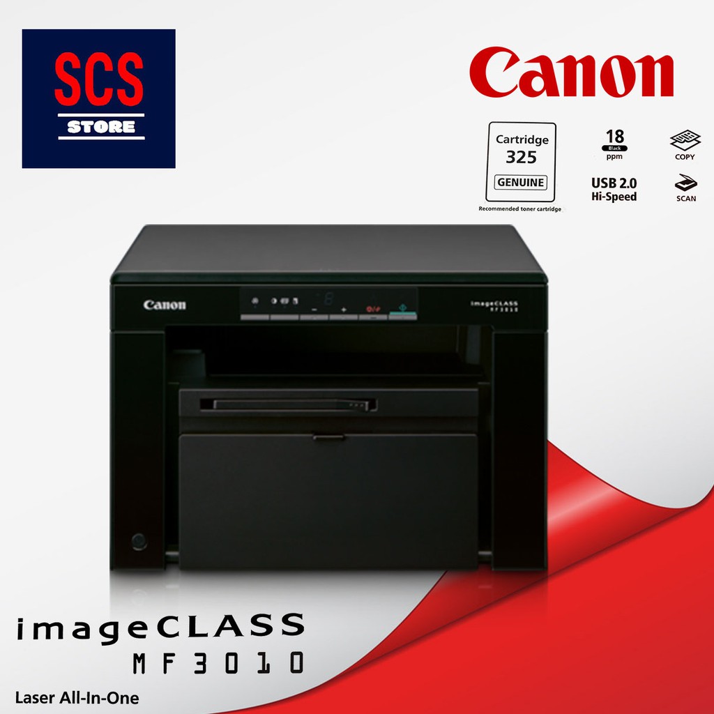 Canon Mf3010 Imageclass All In One Monochrome Laser Printer Home Office Use Printer Printscan 4728