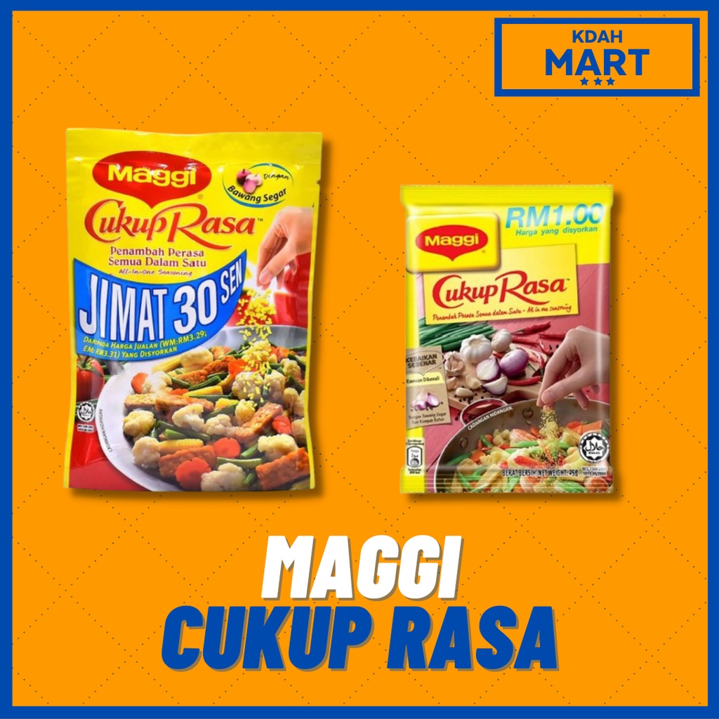 Maggi Cukup Rasa 25g /100g Ready Stock | Shopee Malaysia