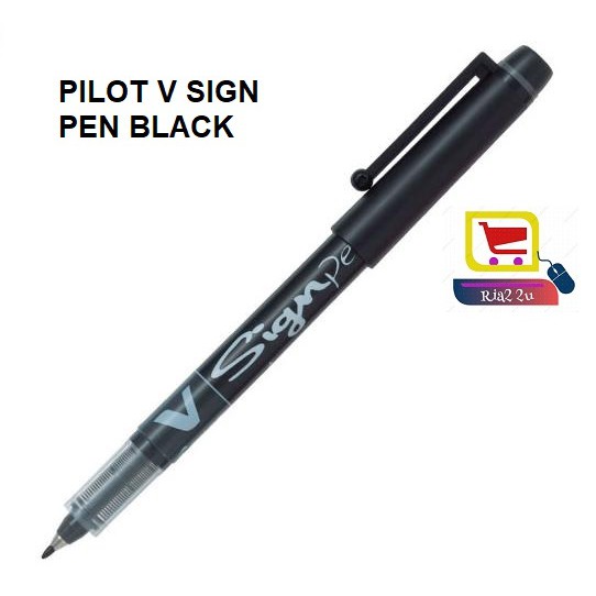 PILOT V SIGN PEN BLACK (PCS) | Shopee Malaysia