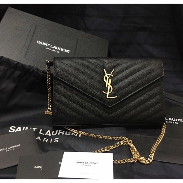 💯Authentic YSL Large WOC