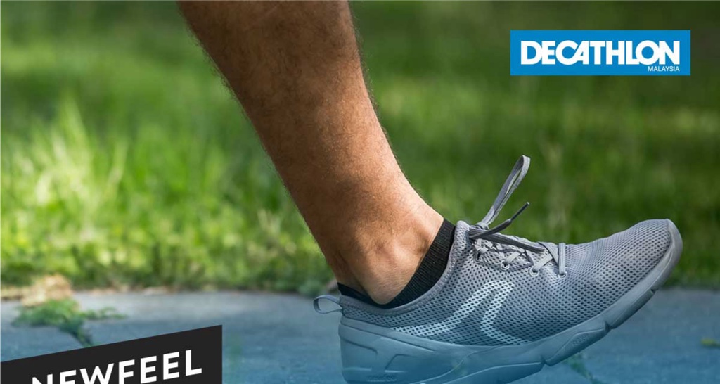 Fitness Walking Shoe (Breathable) - Newfeel Shopee Malaysia