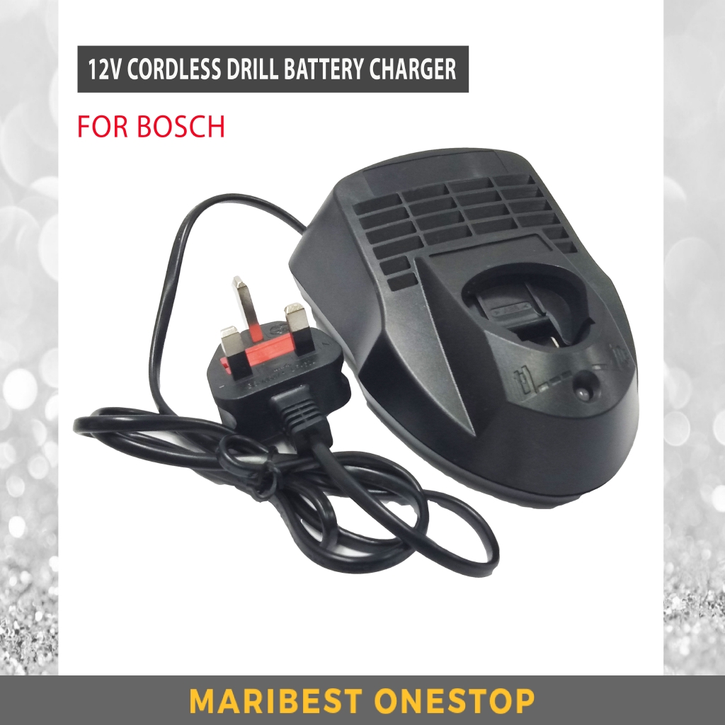 Bosch lithium ion discount 12v drill charger