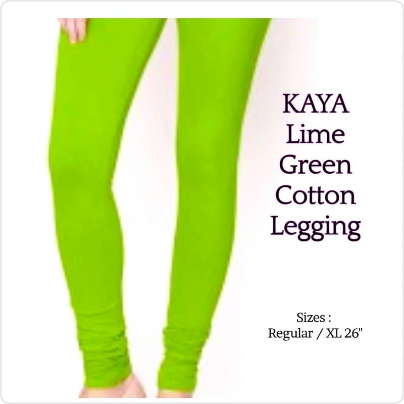 Kaya Lime Green Legging XL