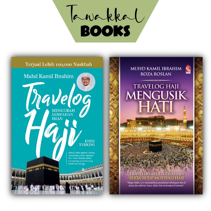 [2 Buku] Kombo Travelog Haji: Mengubah Sempadan Iman & Mengusik Hati ...