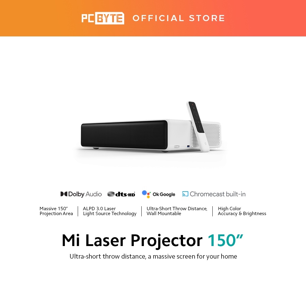 Xiaomi Mi Laser Projector 150" Shopee Malaysia