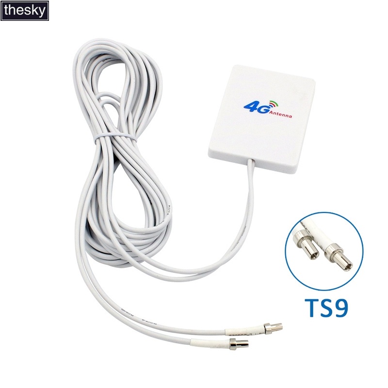 28dBi 4G Antenna with TS9 Male Connector for 4G LTE FDD/TDD Router ...