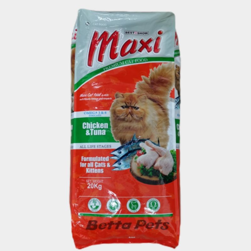 Maxi Premium Cat Food 20kg Chic Tuna Shopee Malaysia
