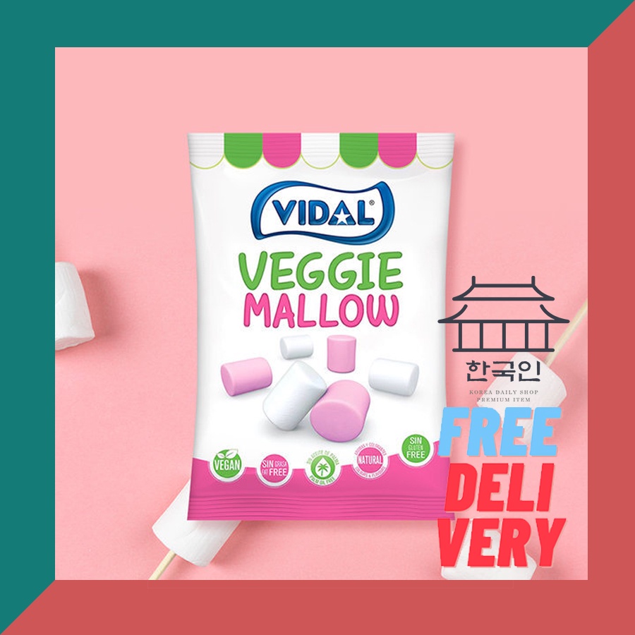 [Vidal] Vegan Veggie Mallow 150g Shopee Malaysia
