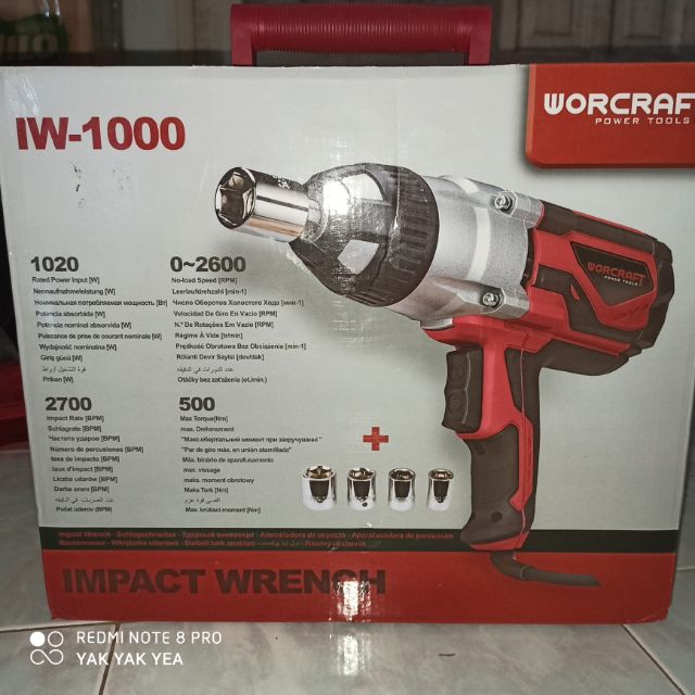 Worcraft deals impact wrench