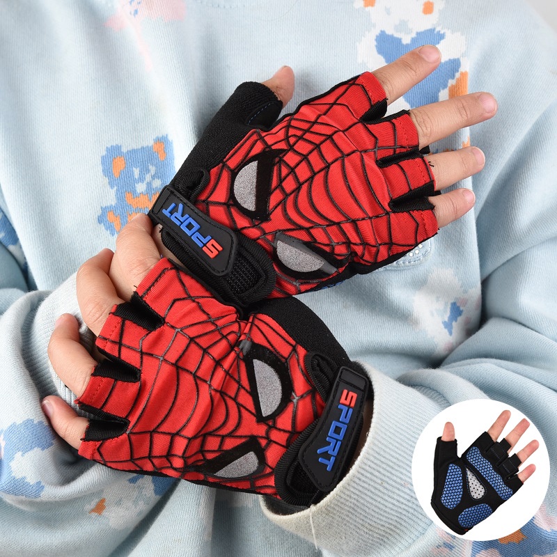 Spiderman bike gloves sale