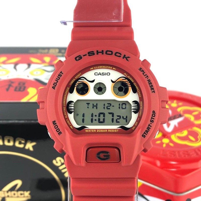 Casio G Shock Daruma Series Japanese Good Luck Charm DW 6900DA 4