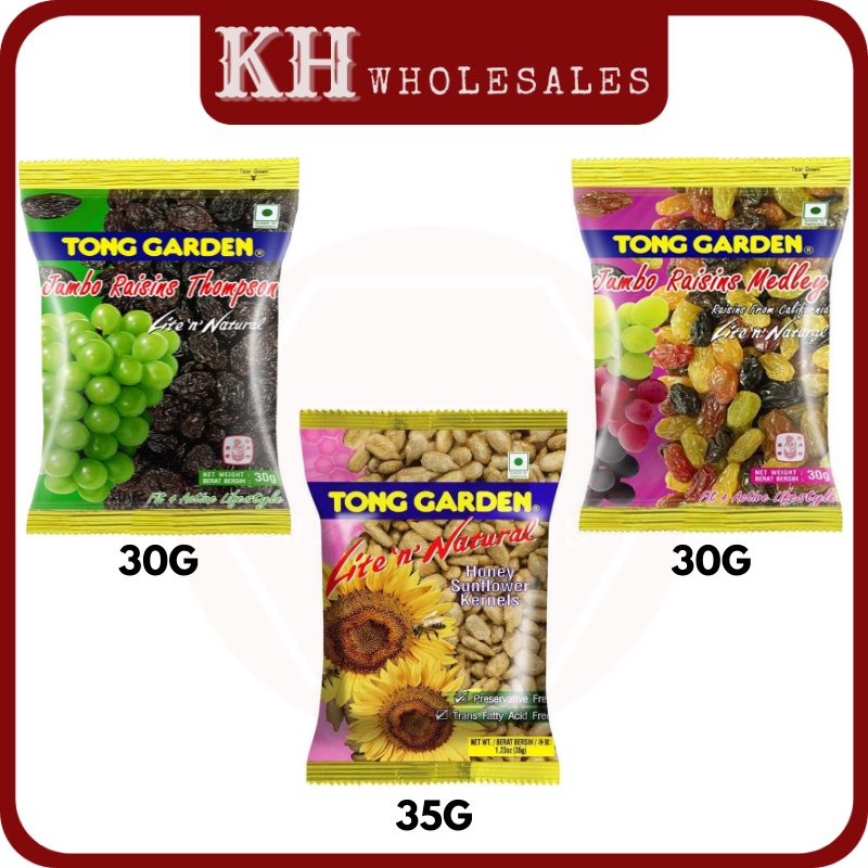 [30g/35g] KH Tong Garden Honey Sunflower Seed Kuaci Bunga Matahari ...
